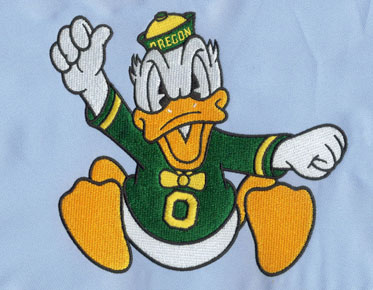 digitize Donald Duck for embroidery